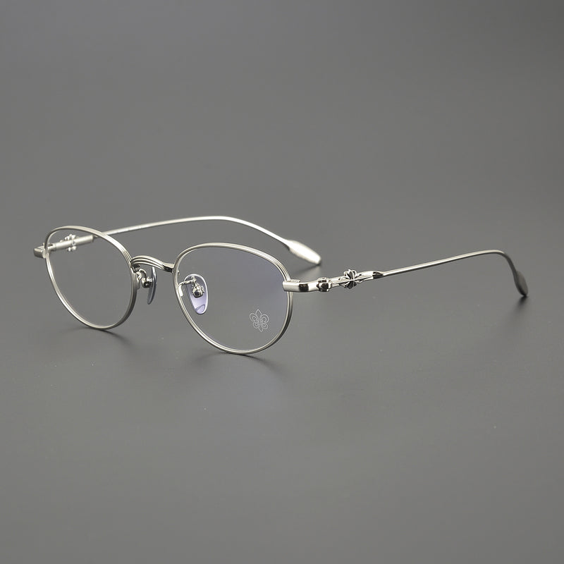 CHH Chrome Hearts Glasses Cat's Eye Personality Japanese Versatile Myopia Glasses Frame
