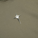 Men Hoodie Sweater Man Pair-Way Zipper Stitching Loose Cool Hoodie Autumn and Winter Clothing