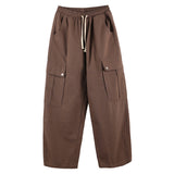 Men Sweatpants Workwear Pants Men's Summer Loose Straight Casual Pants