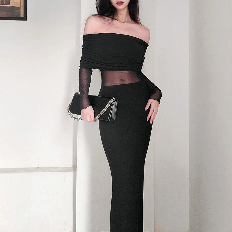Women Dresses Long Sleeve Dress Winter Sexy Dress