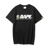 Bathing Ape T Shirt Summer Letter Print Short-Sleeve T-shirt