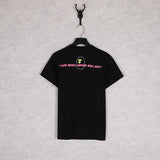 Bathing Ape T Shirt Summer Pink Letter Print Short-Sleeve T-shirt