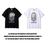Bathing Ape T Shirt Summer Printed Short Sleeve T-shirt
