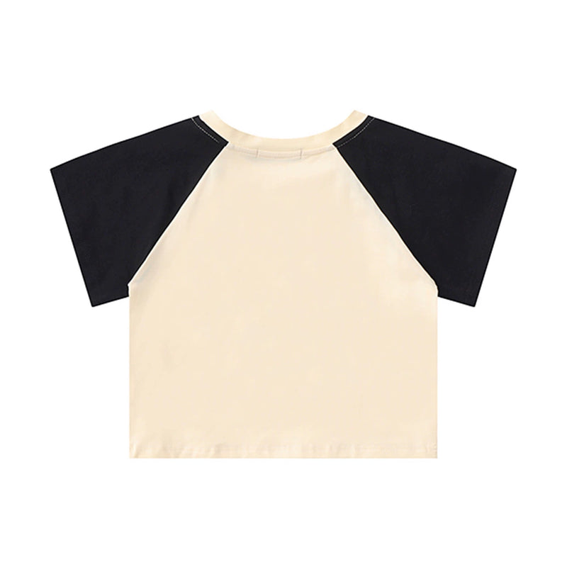Women T-shirt Multicolor Printing Short T-shirt Girls' Summer Top
