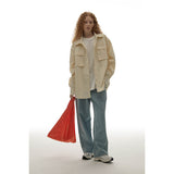 Unisex Jeans Retro Loose Straight