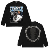 Kendrick Lamar T Shirts Vintage Hip Hop Cotton