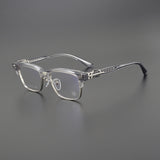 CHH Chrome Hearts Glasses Pure Titanium Cutting Engraving Process Myopia Glasses Frame