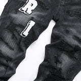 Amiri Jeans Ripped Stretch Jeans