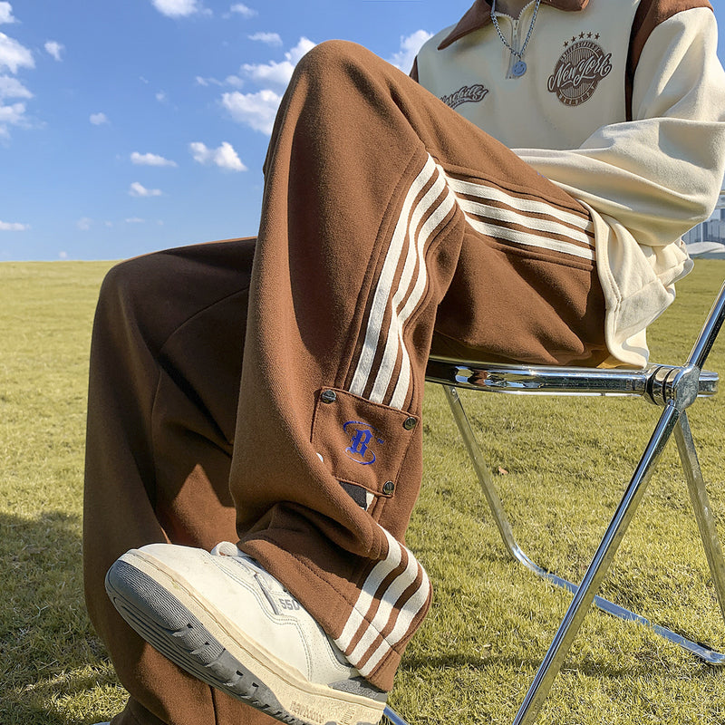 Men Sweatpants Men's Autumn Spring and Autumn Sports Casual Pants