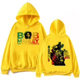 Bob Marley 2024 Hoodie Harajuku Hip Hop Pullover Tops Popula