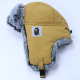 Bathing Ape Hat Thickened Fleece Cold Protection Warm Ear Protection