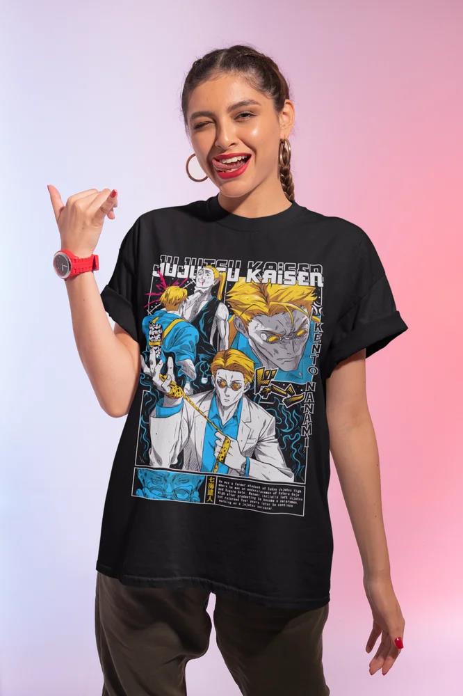 Nanami Kento T-Shirt JJK Jujutsu Kaisen Gojo Satoru Anime