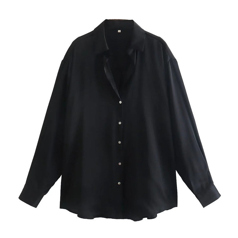 Women T-Shirt Summer Shirt Loose Long Sleeve Top