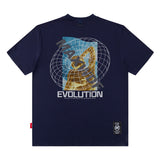 Men T Shirt Hip-Hop Fashionable Brand Vintage Pop Print Summer Short Sleeve T-shirt Men