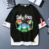 Sally Face T Shirts Supremeforce Adventure Puzzle Solving Sally Face