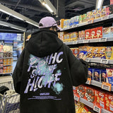 Men Hoodie Men's Hooded Autumn High Street West Coast Clothes Spring and Autumn