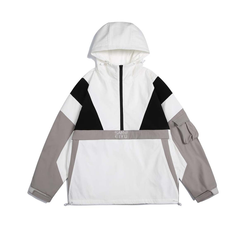 Unisex Jacket Women's Autumn Stitching Letter Embroidered Jacket