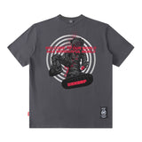 Men's T Shirt Printed Short-Sleeved T-shirt Men's Ins Trendy Loose Casual