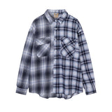 Men Long Sleeved T Shirt Men's High Street Ins Spring and Autumn Shirt Coat Loose Personality Cardigan