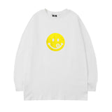 Men Long Sleeve Shirt Long Sleeve T-shirt Men and Women Couple Hip-Hop Street round Neck