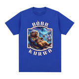 Bober Kurwa Bobr T-shirt Funny Beaver Meme Graphic Short