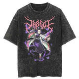 Hip Hop Streetwear Oversize T Shirt Women Anime