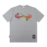 Men T Shirt Couple Short Sleeve Hip Hop Spring and Summer Loose