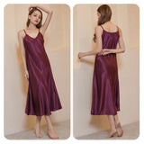 Jungle Print Maxi Dress Sexy Large V-neck Sling