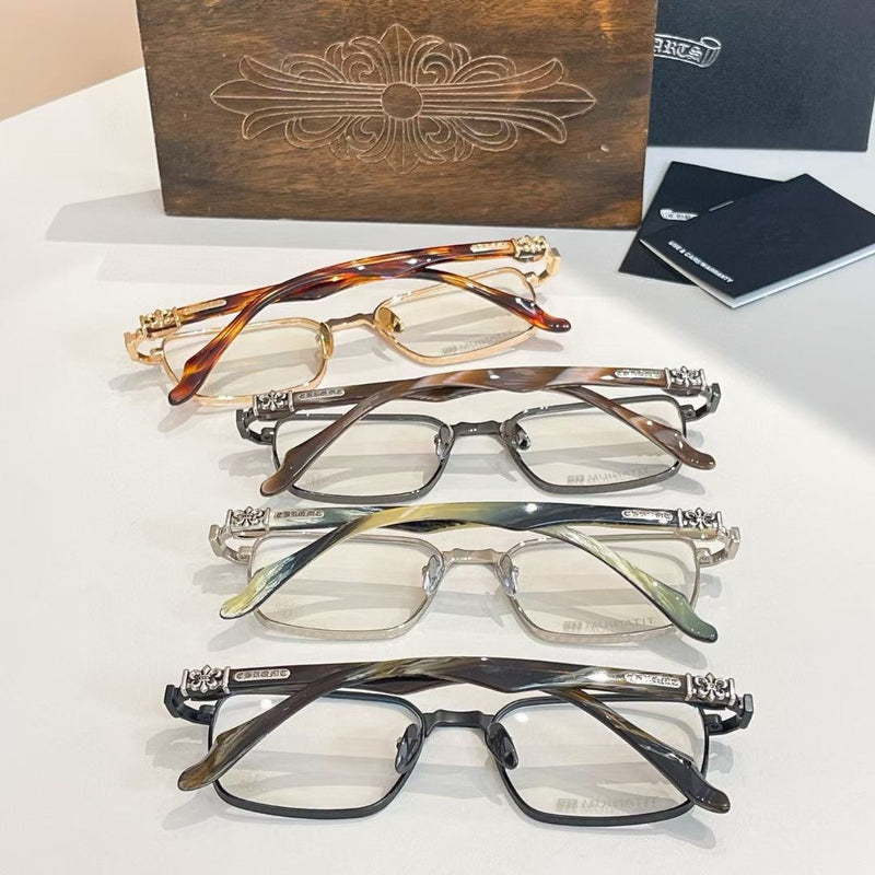 CHH Chrome Hearts Glasses Pure Titanium Vintage Versatile Eyewear Frames