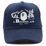 Bathing Ape Hat Fashion Shade Mesh Baseball Cap