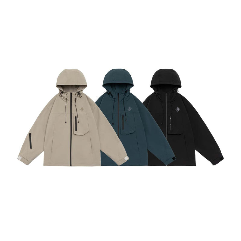Unisex Jacket Autumn Embroidery Printed Shell Jacket Women's Clothing