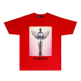 Purple Brand T Shirt Short Sleeve T-shirt Blouse