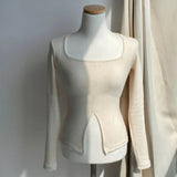Women Long Sleeve Shirt Bottoming Shirt Long Sleeve T-shirt Top Autumn