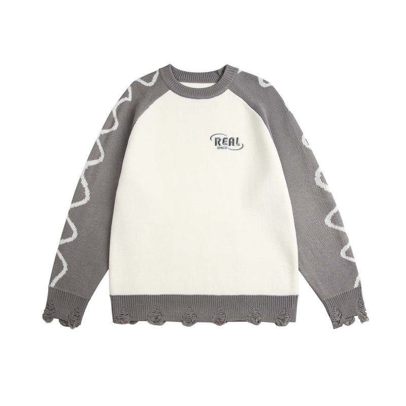 Unisex Sweatshirt Autumn Stitching Sweater