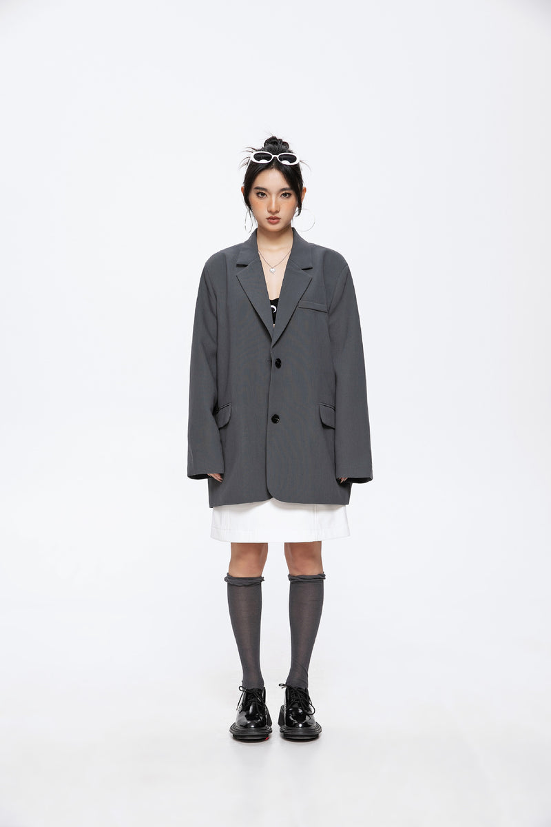 Unisex Jacket Autumn Leisure Loose Suit Jacket Women's Clothing