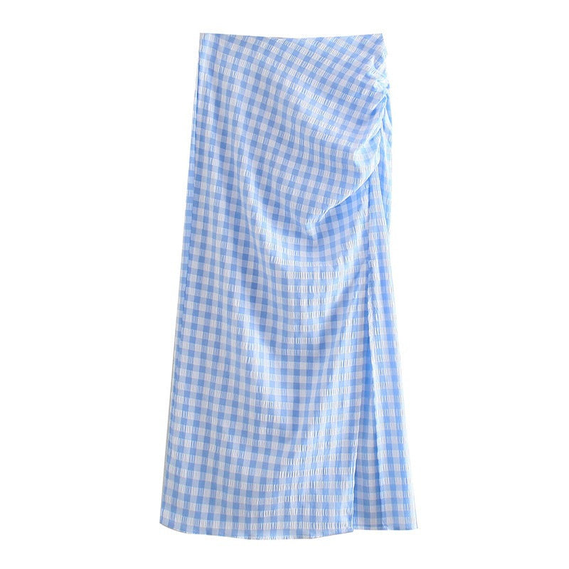Women Skirt Summer Shirt Top and Skirt Suit