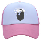 Bathing Ape Hat Breathable Baseball Cap Shade Mesh Cap