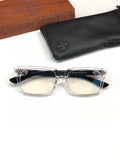 CHH Chrome Hearts Glasses Simple and generous retro square titanium myopia glasses frame
