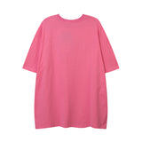 Men T Shirt Letter Short Sleeve T-shirt Harajuku Country Fashion Brand Summer Couple