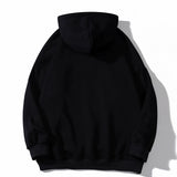 Men Fleece Lined Hoodie Hooded Sweater Men's Winter Clothes Loose Thick Warm Pullover