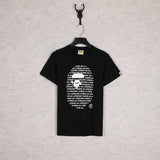 Bathing Ape T Shirt Casual Short Sleeve Printed T-shirt