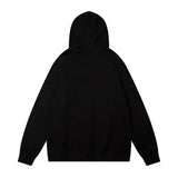 Men Hoodie Graffiti Letter Hooded Sweater Men's Hip Hop Loose Leisure Pullover Hoodie Spring and Autumn