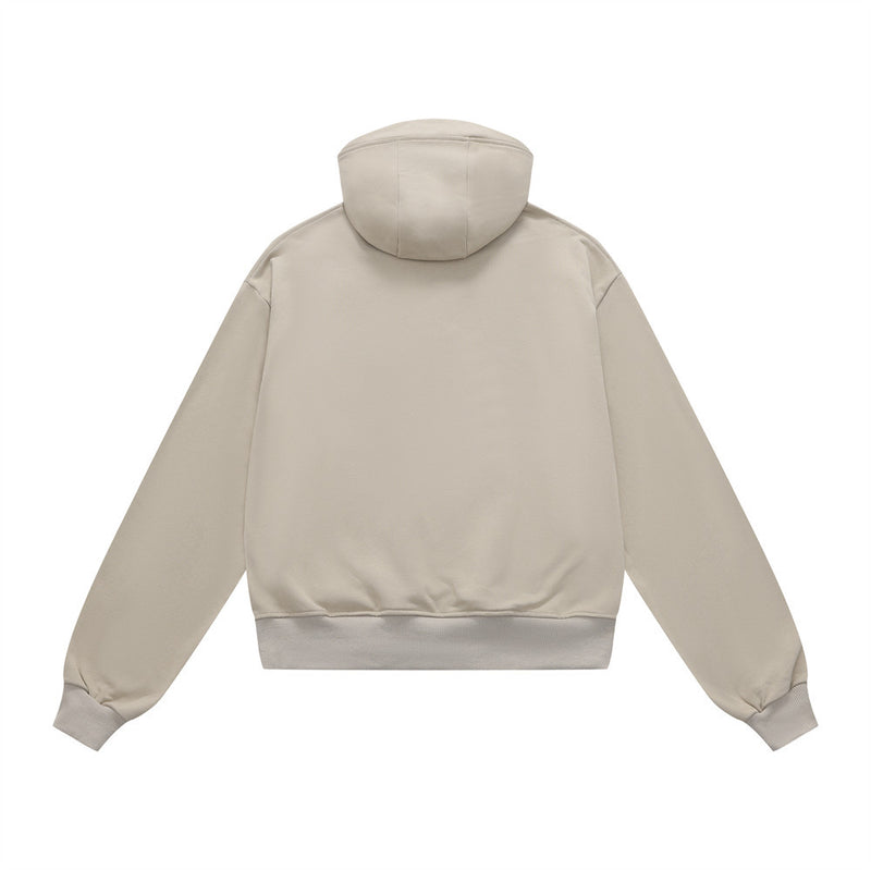 Men Hoodie Masked Zipper Turtleneck Hooded Sweatshirt Pullover