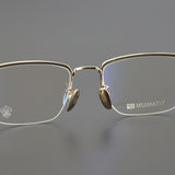 CHH Chrome Hearts Glasses Pure Titanium Glasses Myopia Glasses Frame Ultra Light Business Half Frame