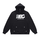 Men Hoodie Vintage Zipper Turtleneck Hooded Sweatshirt