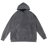 Men Hoodie Washed and Worn Hooded Sweater Men's Autumn and Winter Loose Casual