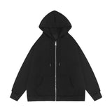 Men Hoodie Spring and Autumn Hooded Cardigan Sweater Zipper Jacket Casual Hoodie