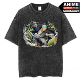 Anime ONE PIECE Roronoa Zoro T Shirt Y2k Harajuku Fashion