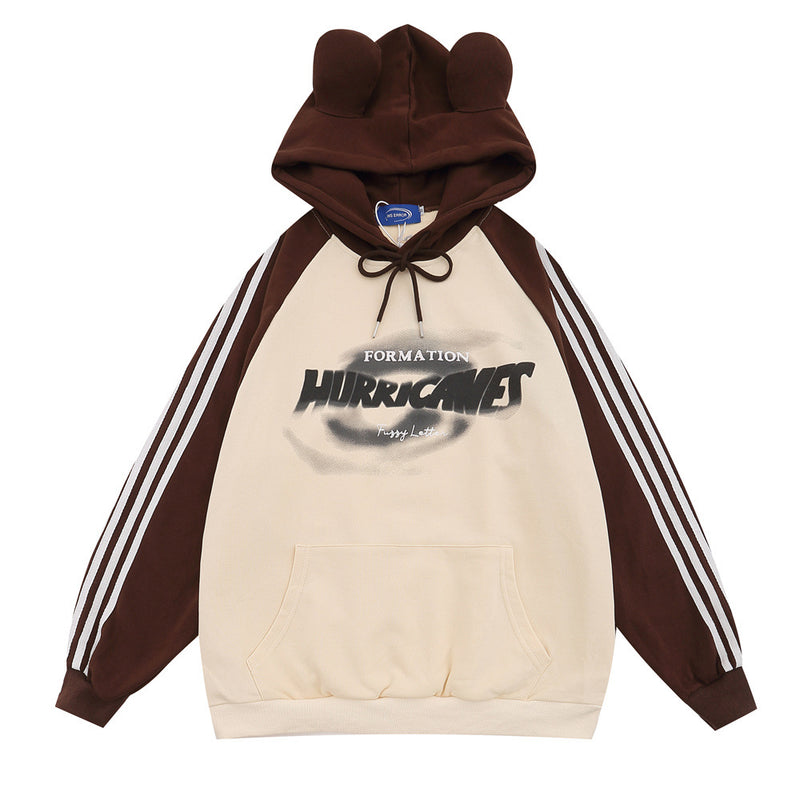 Men Hoodie Hooded Sweater Boys Letter Hoodie Loose Casual Spring and Autumn