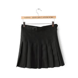 Women Skirt Preppy Style Skirt Pleated Skirt Tennis Skirt Slim Fit Skirt